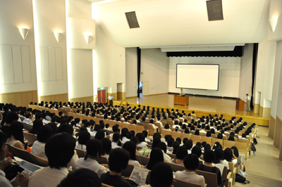 富山大学オープンキャンパス2012　五福キャンパスの様子2