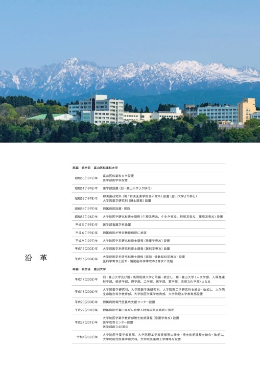 富山大学医学部案内2023 富山大学医学部案内2023