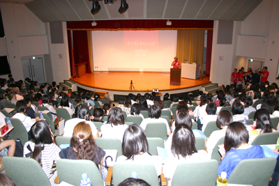 富山大学オープンキャンパス2012　高岡キャンパスの様子2