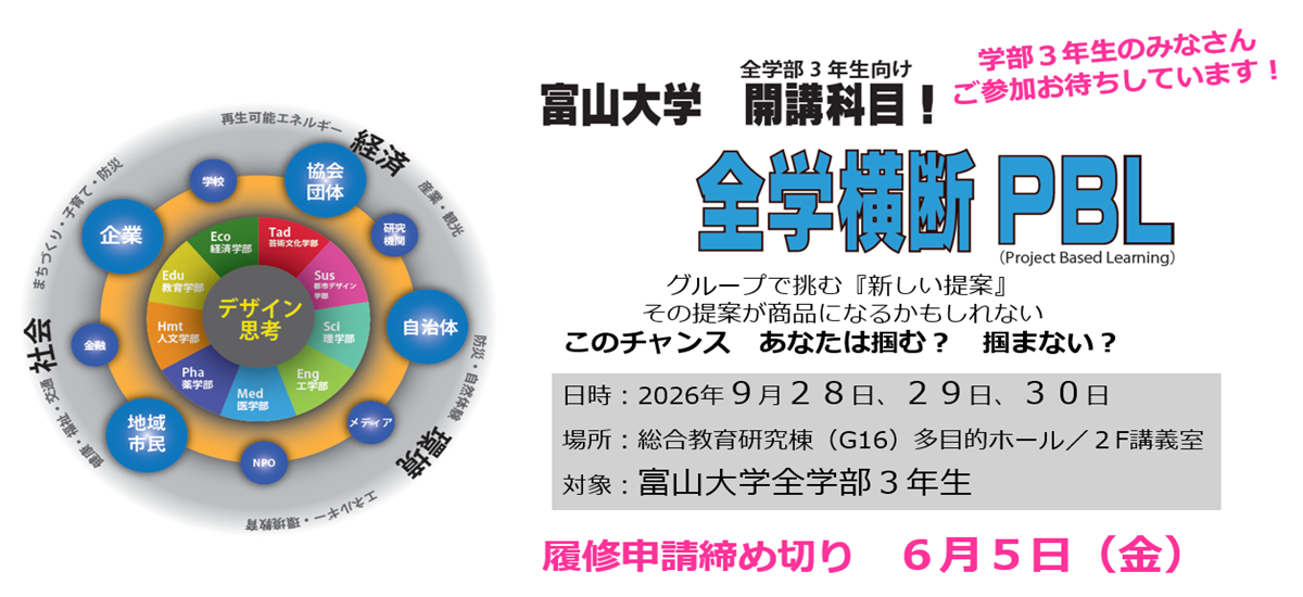 全学横断PBL