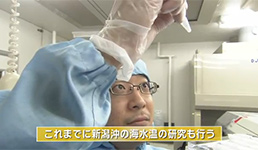 生物圏環境科学科 堀川恵司 助教の動画